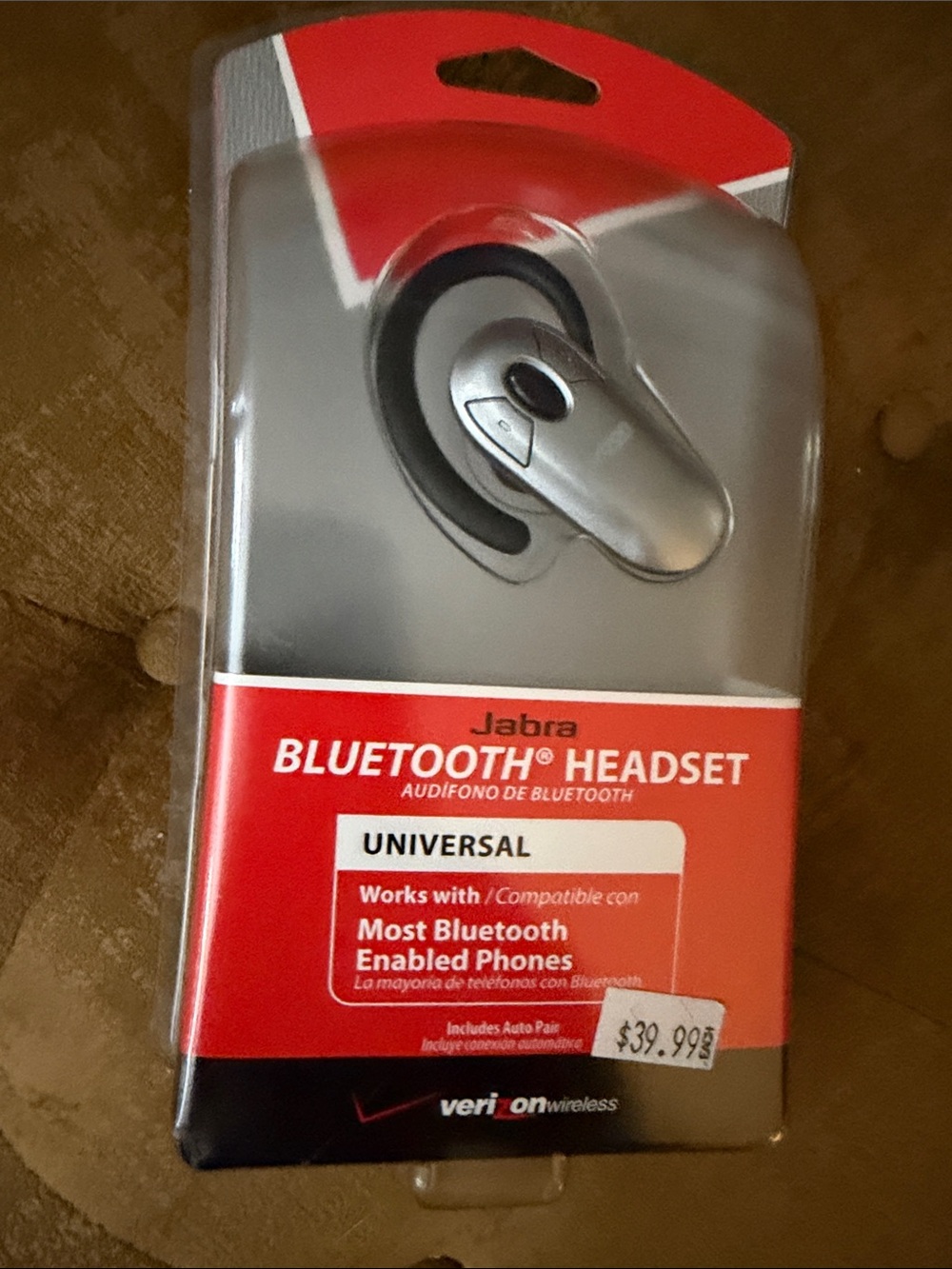 Jabra Bluetooth Headset - Silver